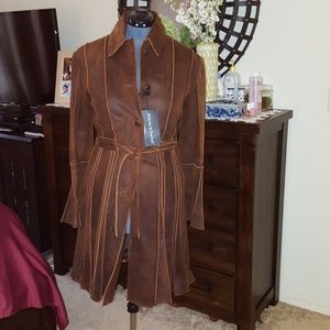 Genuine leather Coat